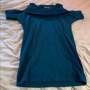 Sweater dress, Teal (better seen in 2nd photo)